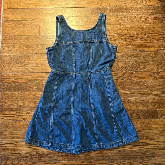 Free Assembly Denim Button Down Dress - Picture 2 of 4